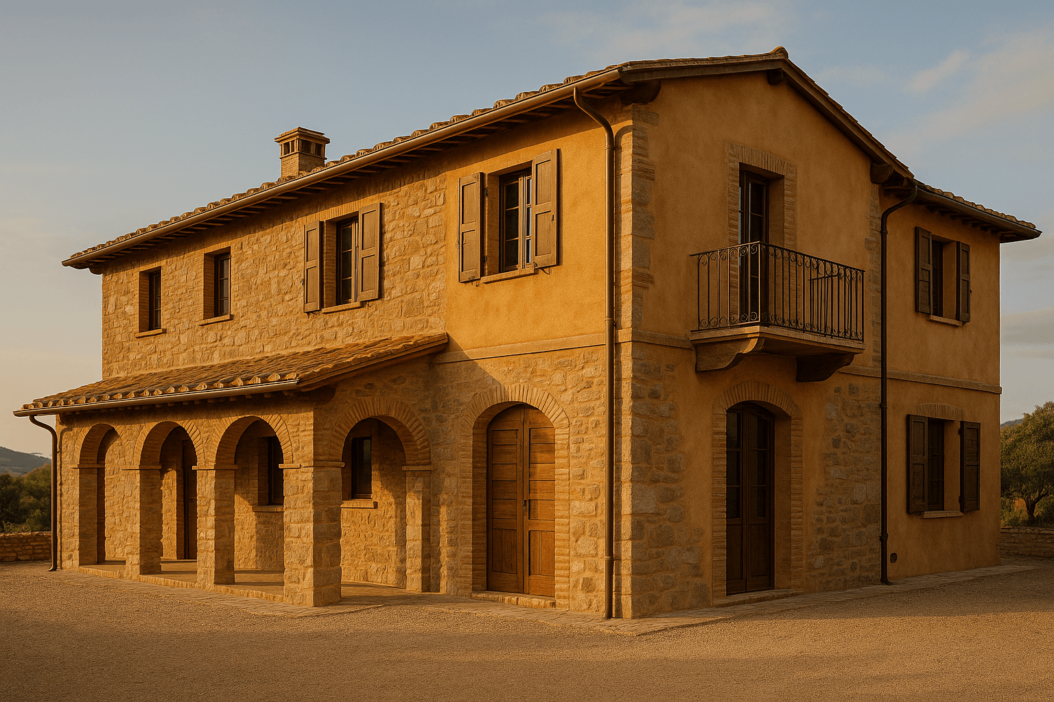 Realizzazione di appartamenti.