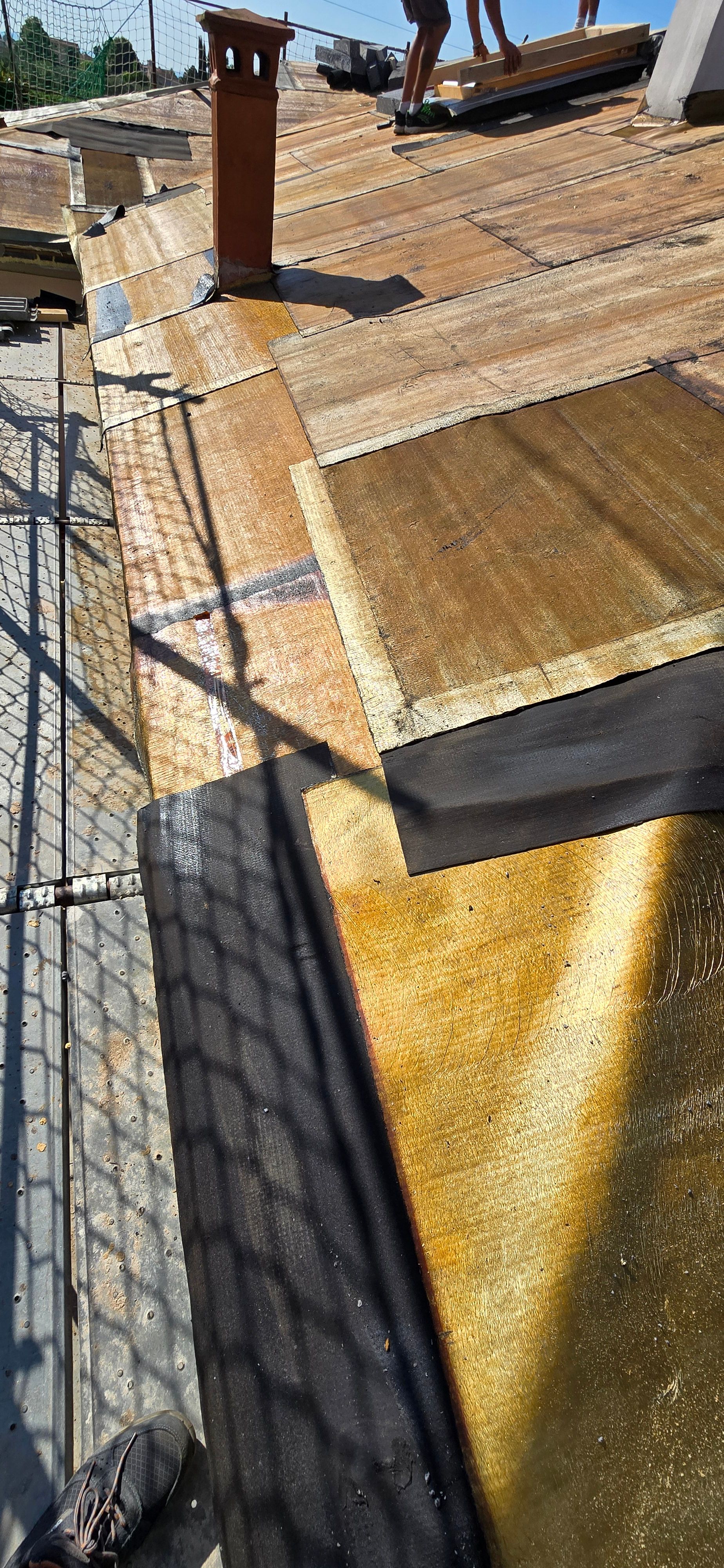 Impermeabilizzazione e coibentazione tetto