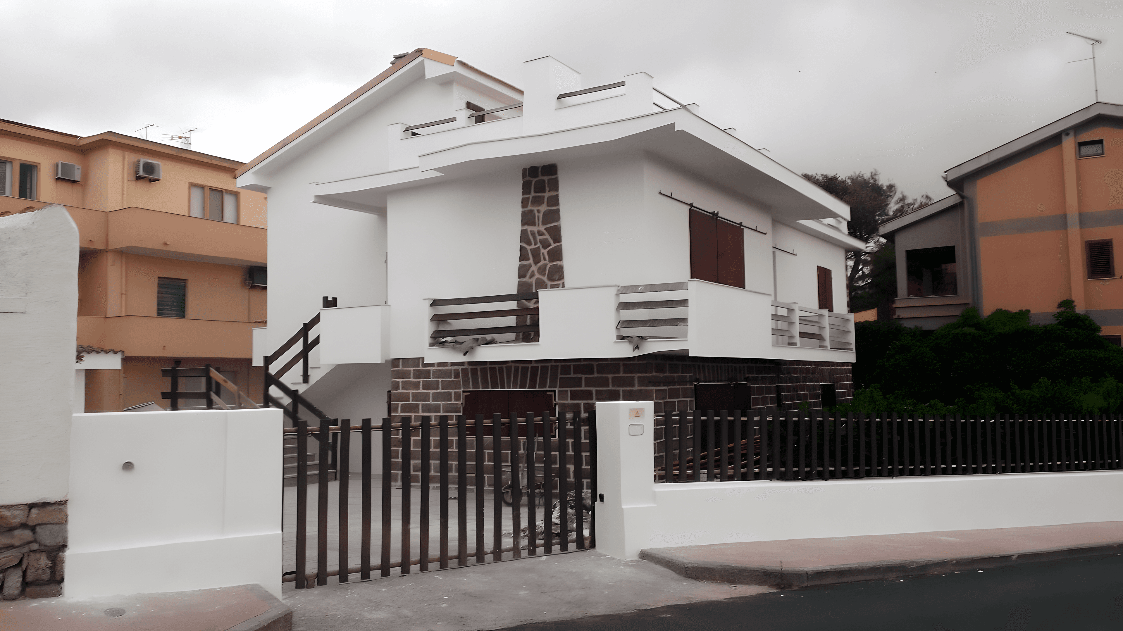 Rifacimento completo di villa in Sardegna. Realizzato da Edilvos.