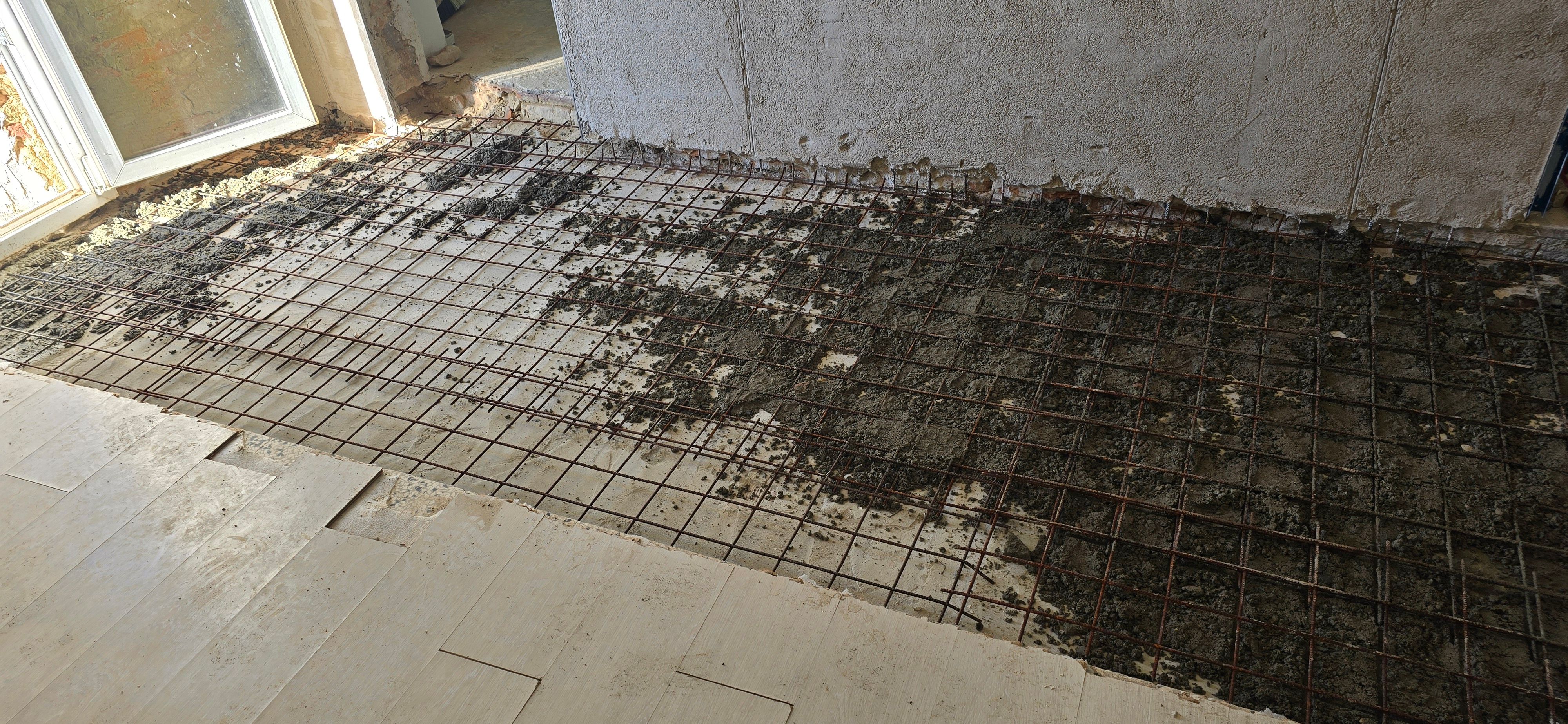 Realizzazione gettata armata