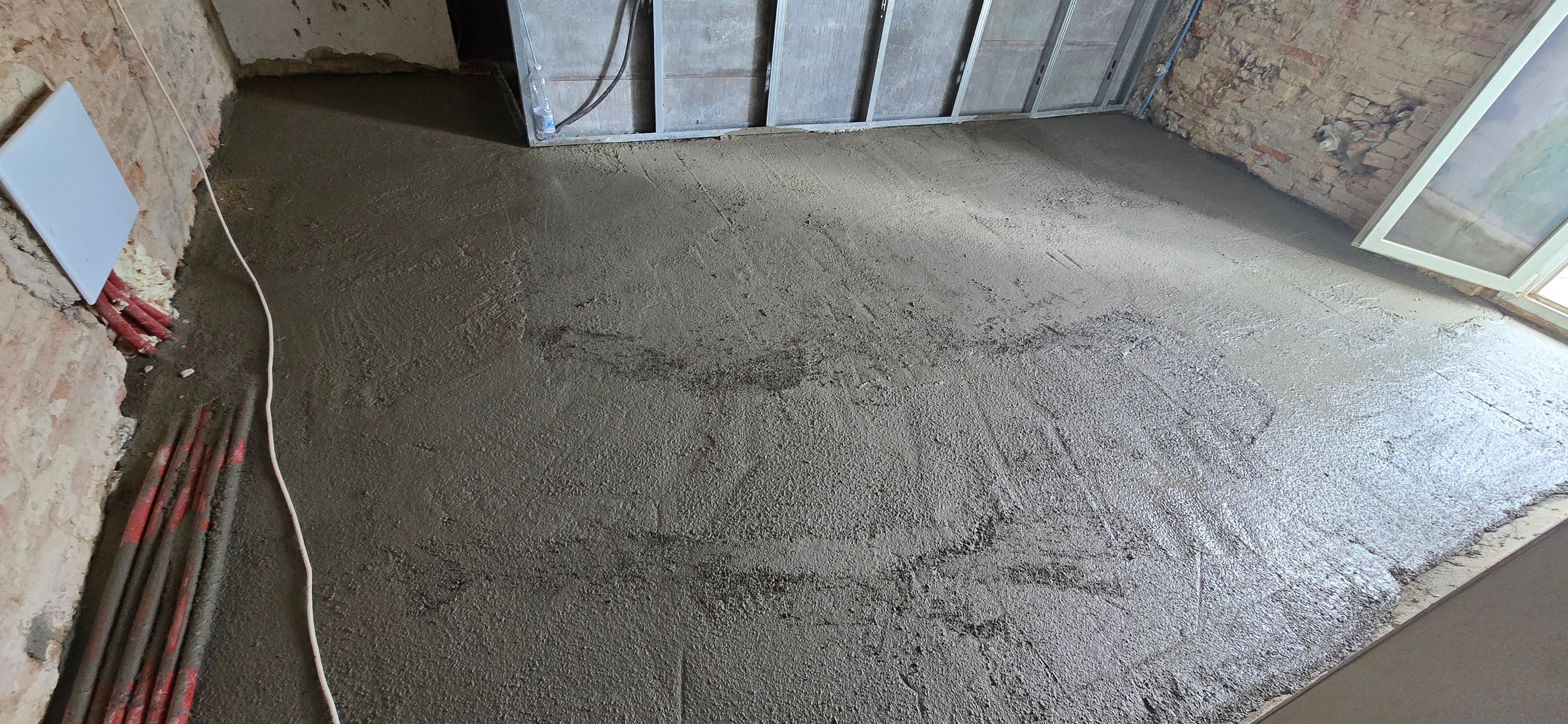 Demolizione pavimento