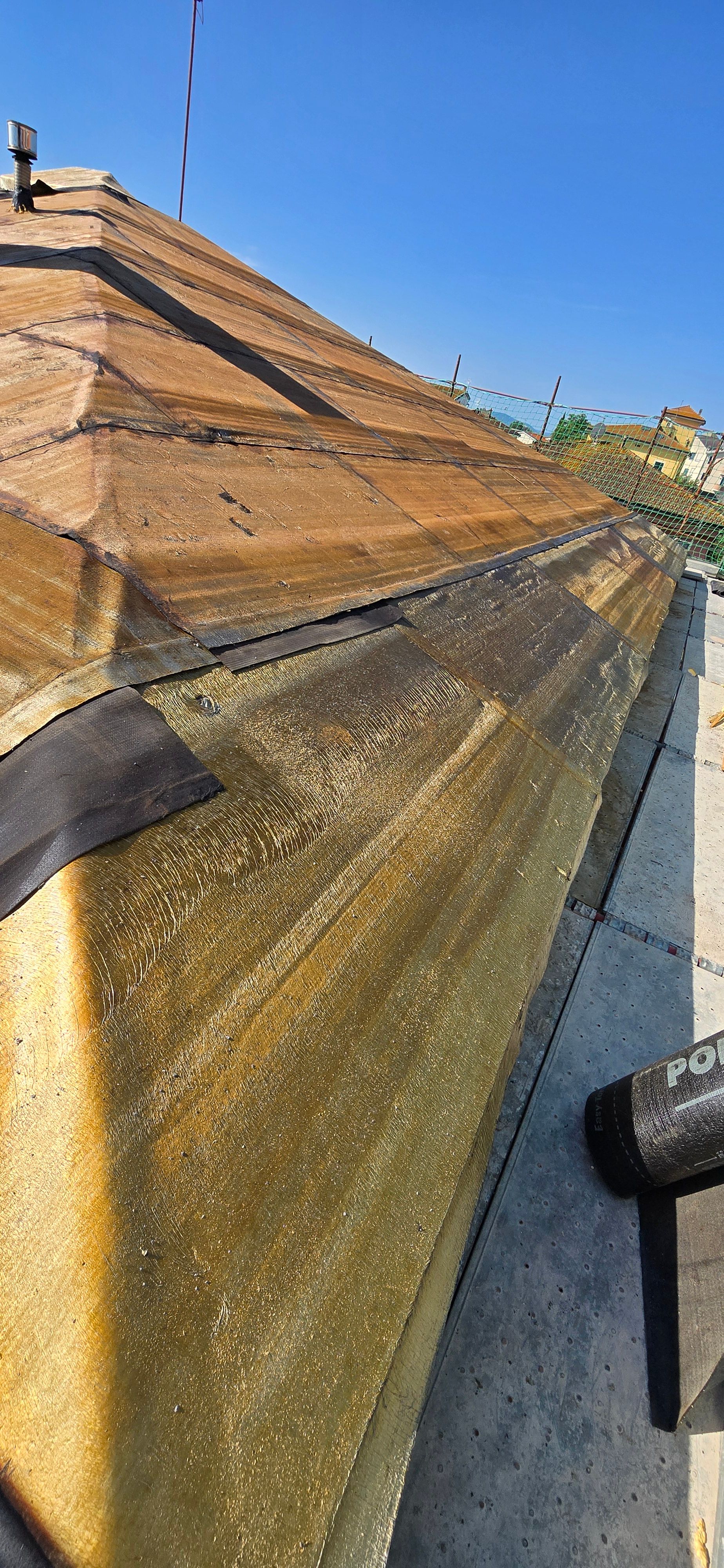 Impermeabilizzazione e coibentazione tetto