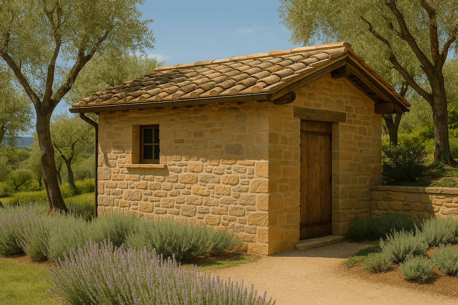 Realizzazione completa di dependance moderna in giardino