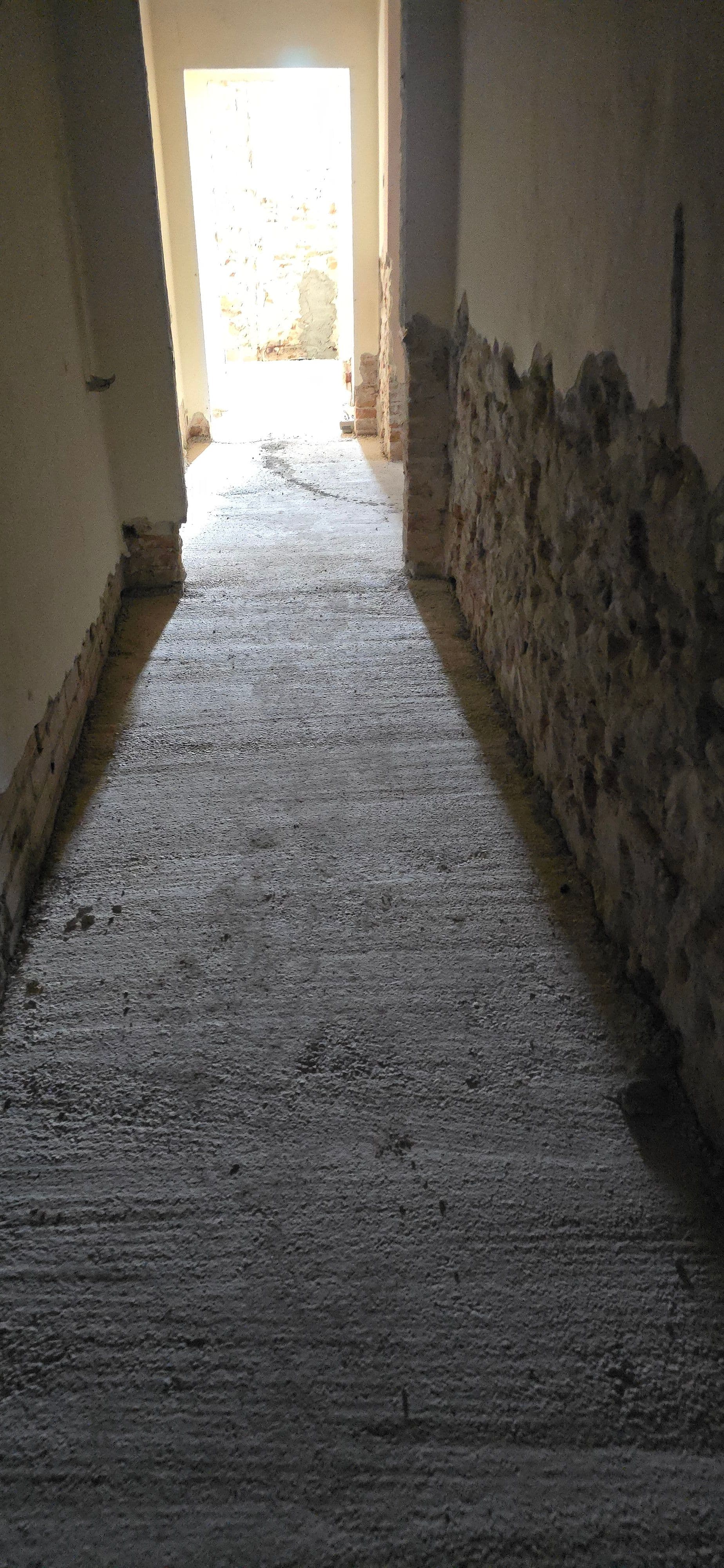 Corridoio solaio aerato