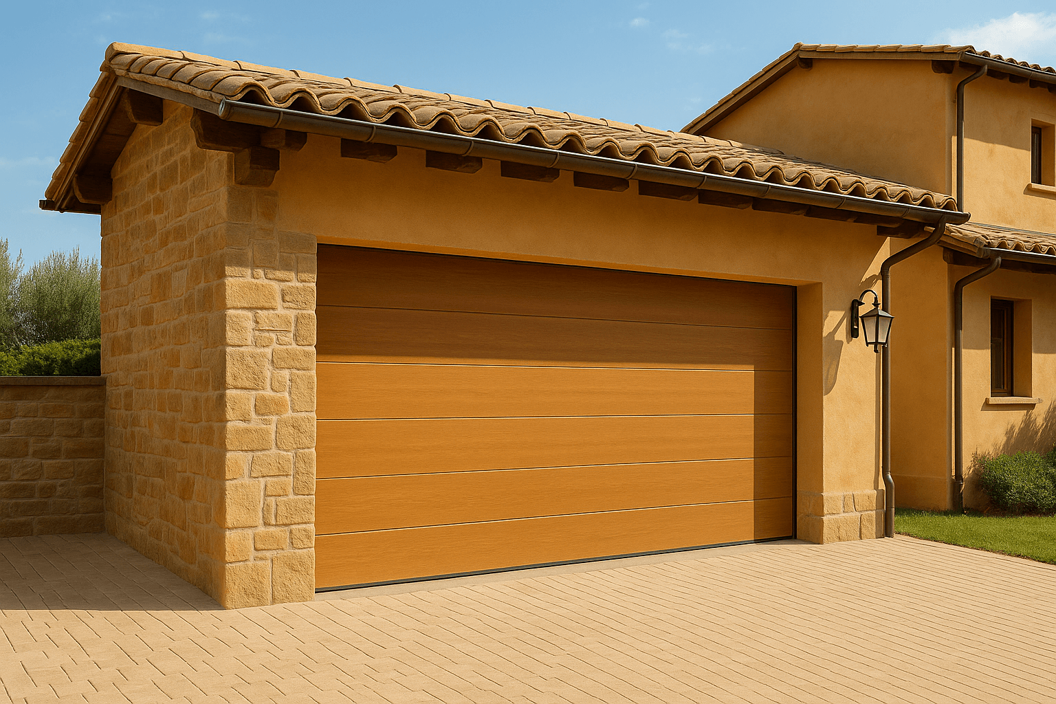 Garage doppio realizzato da capo per macchina.